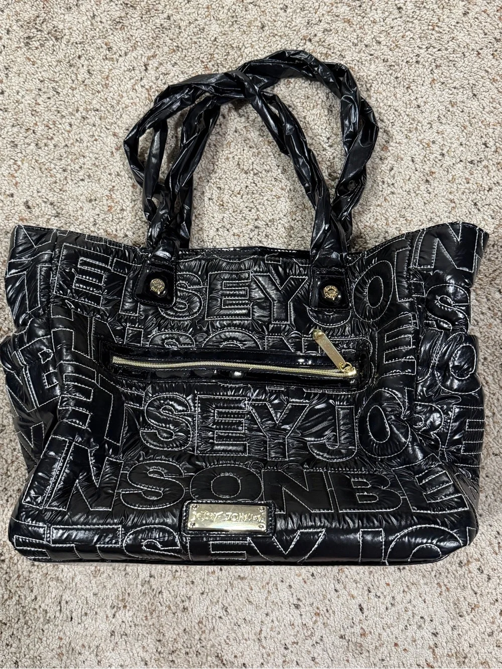 Y2K Betsey Johnson Diaper Bag